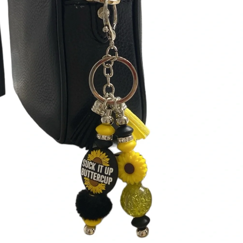 “Suck it up Buttercup” Purse/Backpack Charm or Key Chain